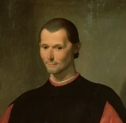 Porträt von Niccolo Machiavelli 1469-1527 (Detail)